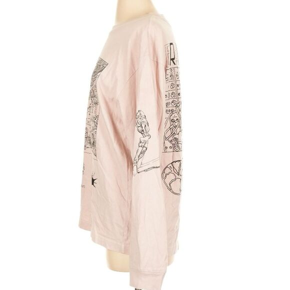 Brain Dead 100% Cotton Motherboard Graphic Long Sleeve Brain Tech Tee Shirt Sm - Picture 6 of 8